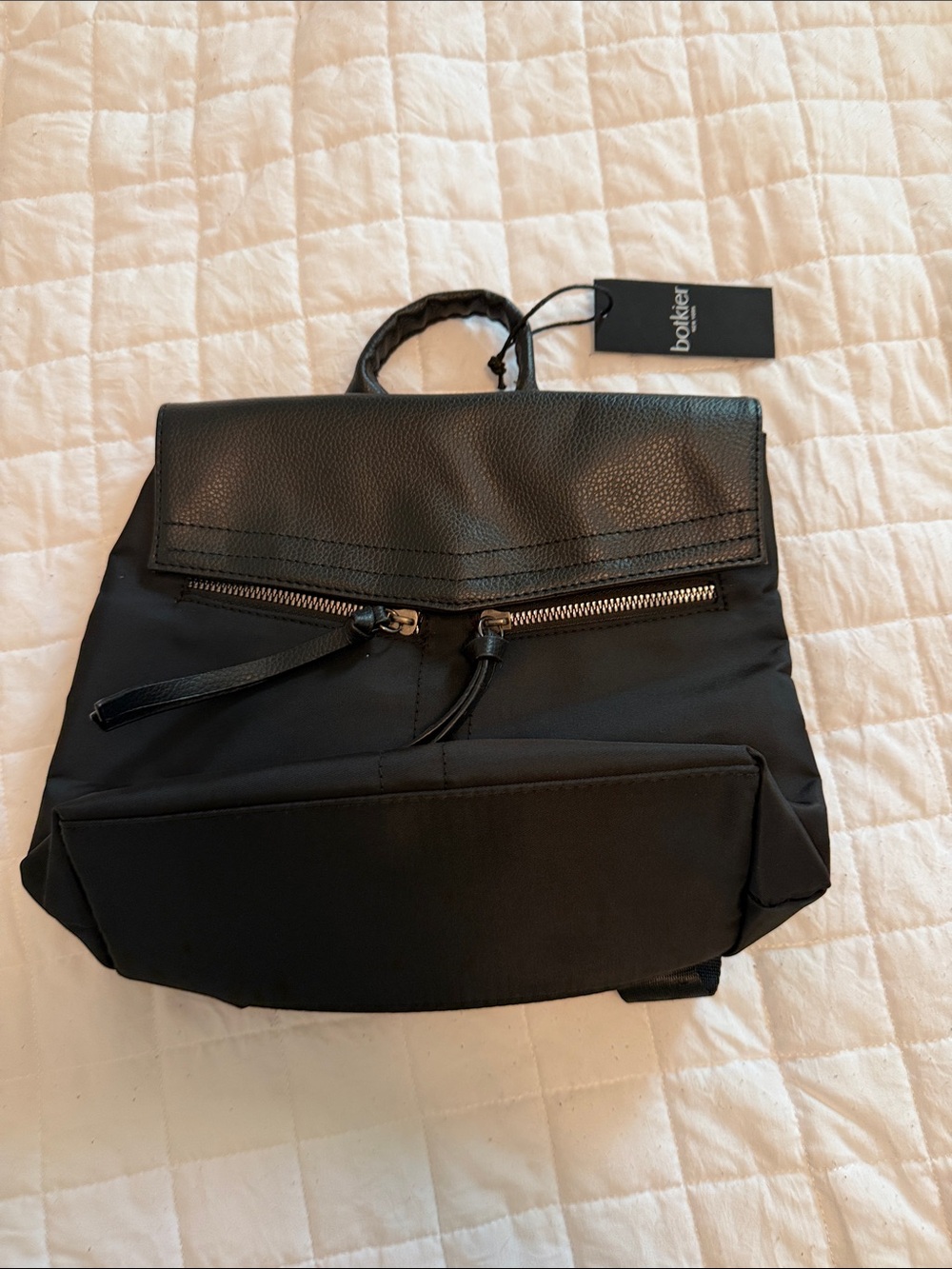 Bokker Black women’s backpack purse